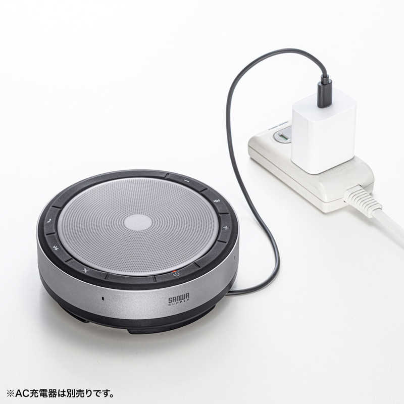 サンワサプライ サンワサプライ 会議スピーカーフォン(Bluetooth/USB対応) MM-BTMSP6 MM-BTMSP6
