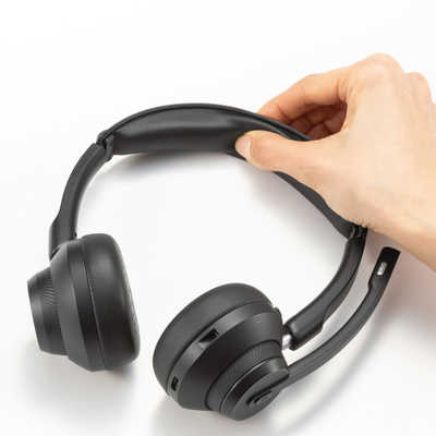 サンワサプライ Bluetoothステレオヘッドセット(クレードル付き