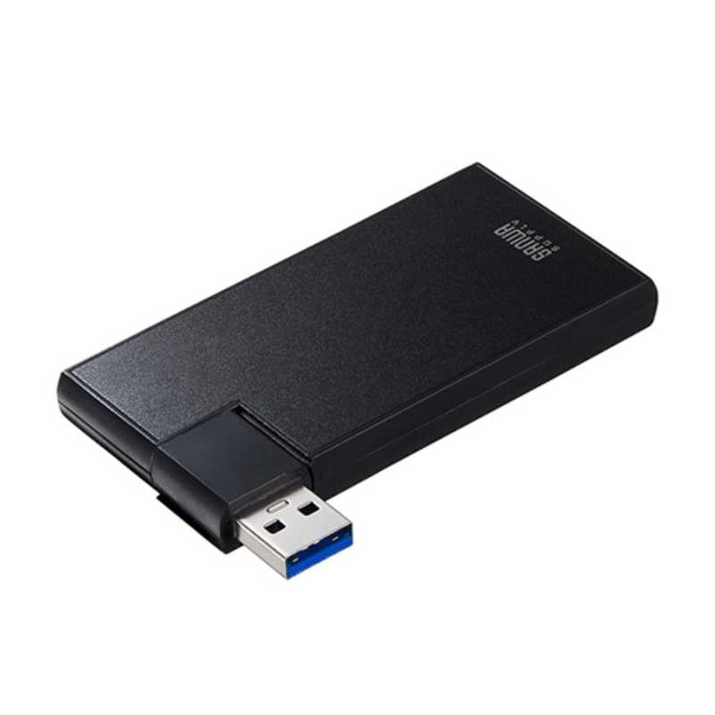 サンワサプライ サンワサプライ USB3.0ハブ｢4ポート･バスパワー･Mac/Win｣ ブラック USB-3HSC1 USB-3HSC1