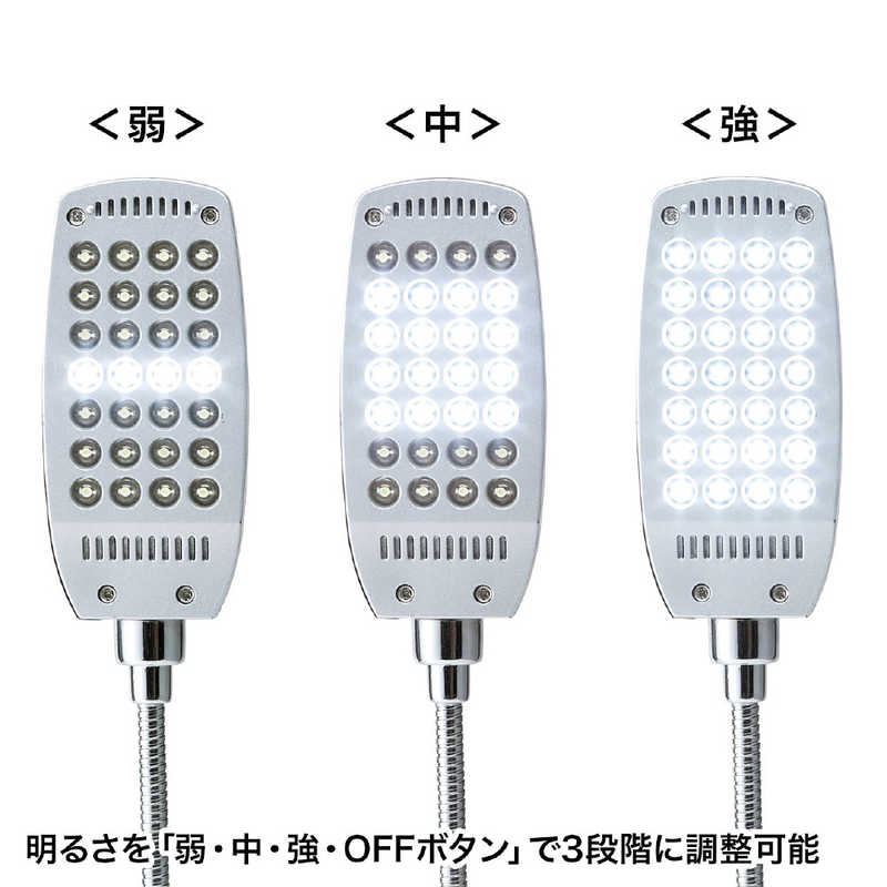 サンワサプライ サンワサプライ USBクリップ式LEDライト USB-TOY66N USB-TOY66N