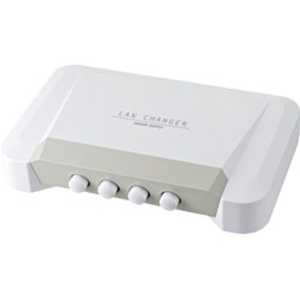 サンワサプライ LAN切換器(4回路) SW-LAN41 サンワサプライ LAN切換器(4回路) SW-LAN41