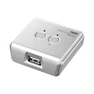 サンワサプライ USB2.0手動切替器 2回路 SW-US22N サンワサプライ USB2.0手動切替器 2回路 SW-US22N
