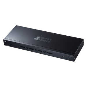 サンワサプライ 4K/60Hz・HDR対応HDMI分配器(8分配) VGA-HDRSP8 サンワサプライ 4K/60Hz・HDR対応HDMI分配器(8分配) VGA-HDRSP8