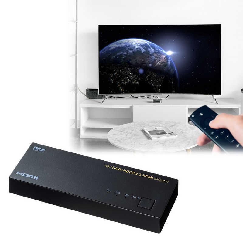 リアル サンワサプライ 4K HDR HDCP対応 HDMI切替器 fucoa.cl