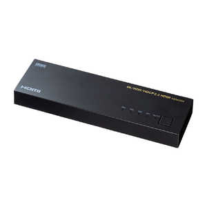 サンワサプライ 4K･HDR･HDCP2.2対応HDMI切替器(4入力･1出力) SW-HDR41L