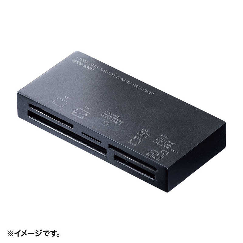 サンワサプライ サンワサプライ マルチカードリーダー ブラック (USB3.1) ADR-3ML50BK ADR-3ML50BK