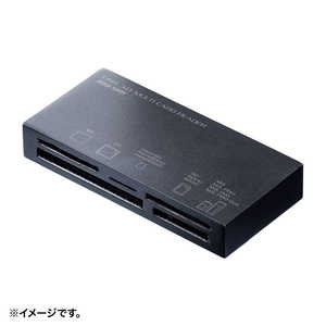 サンワサプライ マルチカードリーダー ブラック (USB3.1) ADR-3ML50BK サンワサプライ マルチカードリーダー ブラック (USB3.1) ADR-3ML50BK