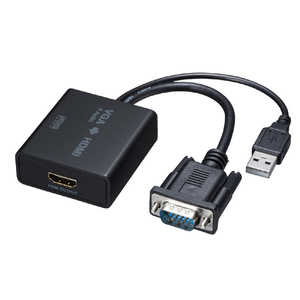 サンワサプライ VGA信号HDMI変換コンバｰタｰ VGA-CVHD7 [2入力 /1出力 /手動]
