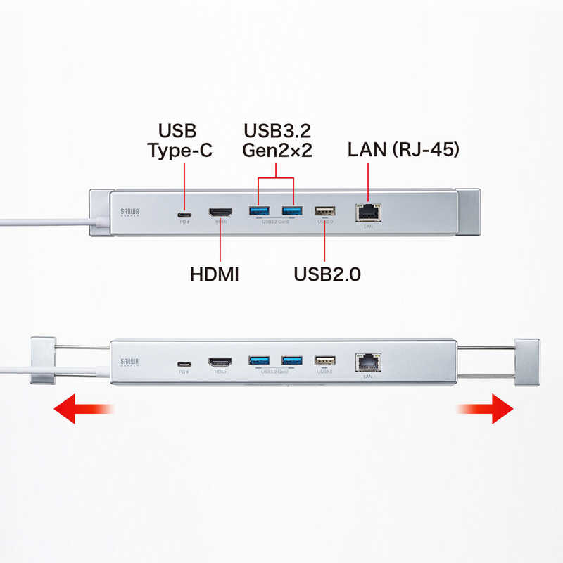 サンワサプライ サンワサプライ Surface用ドッキングステーション USB-3HSS6S USB-3HSS6S