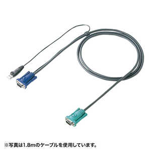サンワサプライ パソコン自動切替器用ケーブル(3.0m) SW-KLU300N サンワサプライ パソコン自動切替器用ケーブル(3.0m) SW-KLU300N