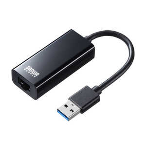 サンワサプライ USB3.2-LAN変換アダプタ（ブラック） USB-CVLAN1BKN