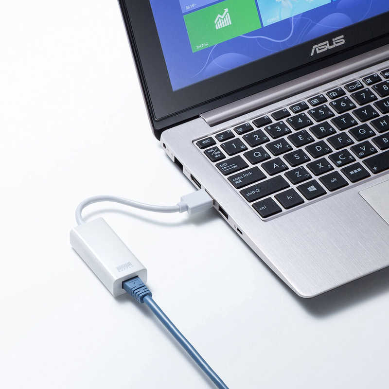 サンワサプライ サンワサプライ USB3.2-LAN変換アダプタ（ホワイト） USB-CVLAN1WN USB-CVLAN1WN