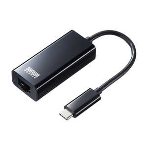 掠ץ饤 USB3.2 TypeC-LANѴץʥ֥å USB-CVLAN2BKN