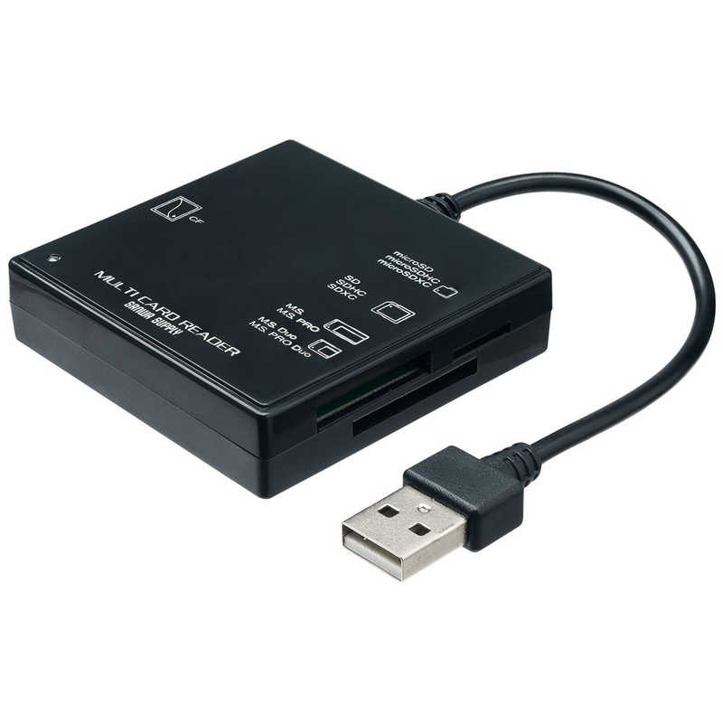 サンワサプライ サンワサプライ カードリーダー (USB2.0) ADR-ML23BKN ADR-ML23BKN