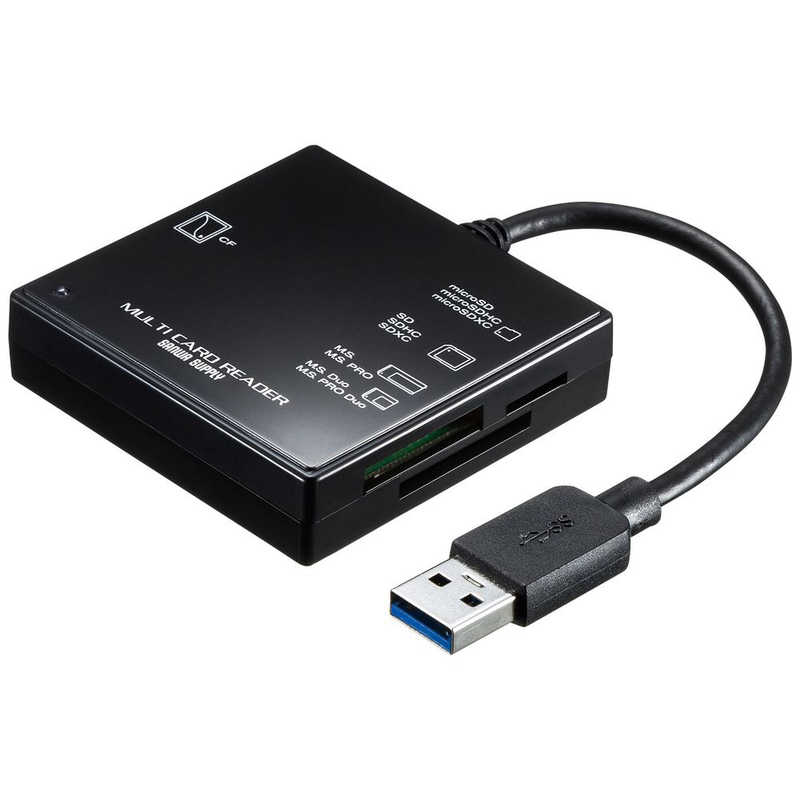 サンワサプライ USB3.1 激安超安値 【爆売り！】 マルチカードリーダー ADR3ML39BKN