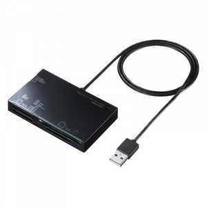 サンワサプライ カードリーダー (USB2.0) ADR-ML19BKN