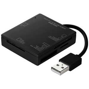 サンワサプライ USB2.0 カードリーダー ADRML15BKN