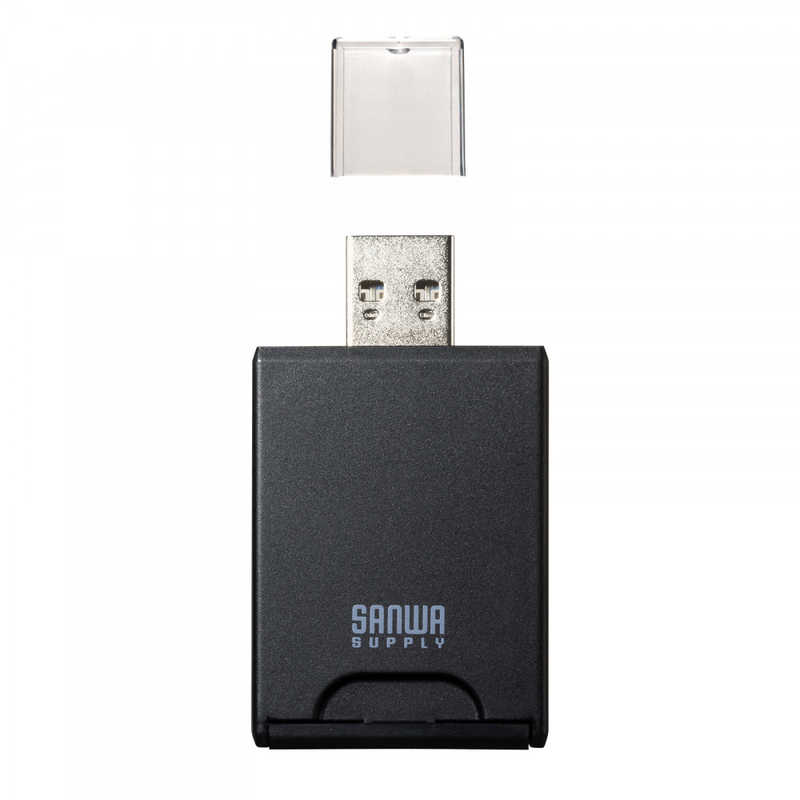 サンワサプライ サンワサプライ カードリーダー SD UHS-II対応（USB Aコネクタ) ADR-3SD4BK ADR-3SD4BK