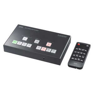 サンワサプライ 4入力1出力HDMIスイッチャー (4K対応/画面分割/キャプチャ機能付き) SW-UHD41UVC サンワサプライ 4入力1出力HDMIスイッチャー (4K対応/画面分割/キャプチャ機能付き) SW-UHD41UVC
