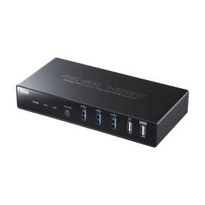 サンワサプライ Type-C接続・HDMI接続対応パソコン切替器(エミュレーション非搭載) SW-KVM2DK サンワサプライ Type-C接続・HDMI接続対応パソコン切替器(エミュレーション非搭載) SW-KVM2DK