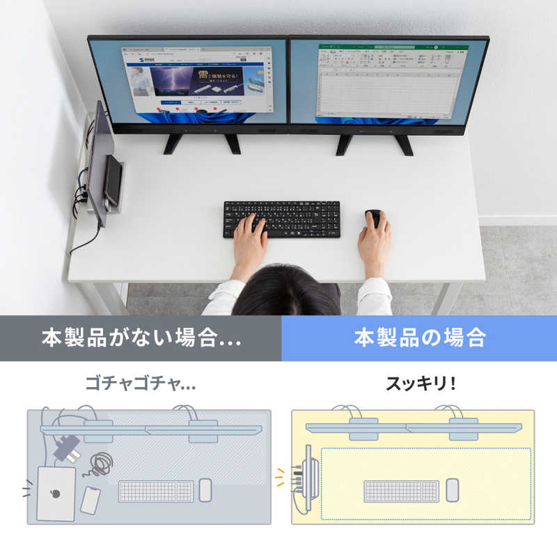 サンワサプライ サンワサプライ USB Type-Cドッキングステーション(スタンド一体型タイプ) USB-CVDK18 USB-CVDK18