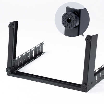 こぐまさま専用 サンワサプライ 卓上19インチマウントラック(8U) CP-TB8UBK の通販