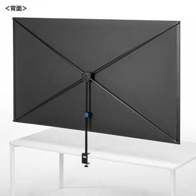 サンワサプライ プロジェクタースクリーン(80型・クランプ式