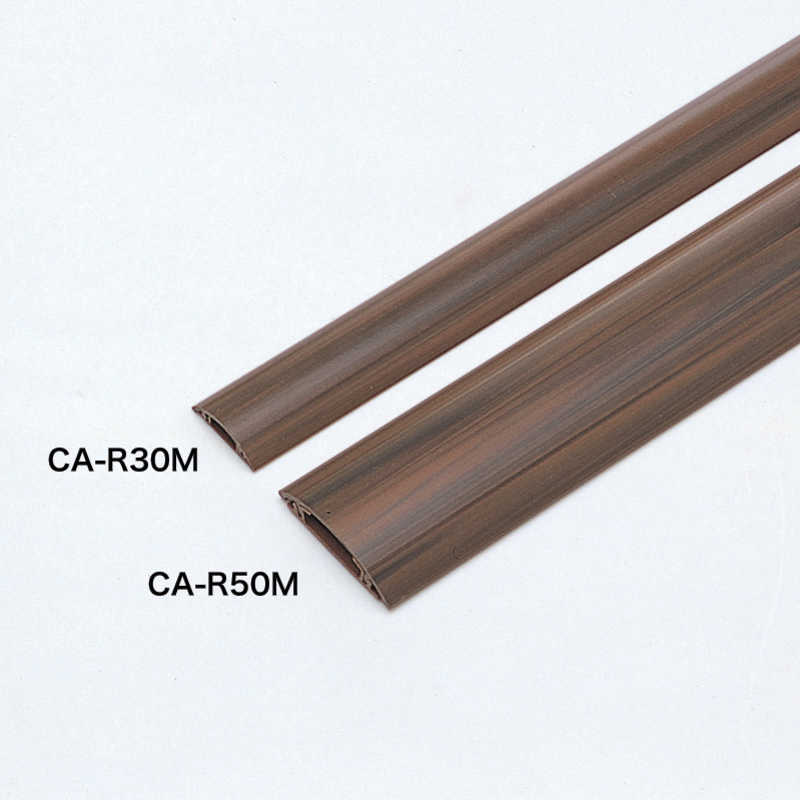 サンワサプライ サンワサプライ 床配線用 ケーブルカバー(長さ1m×幅50mm･木目) CA‐R50M CA‐R50M