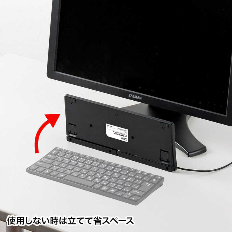 サンワサプライ サンワサプライ USBスリムキーボード(テンキーなし) SKB-SL18BKN (ブラック) SKB-SL18BKN (ブラック)