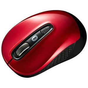 サンワサプライ 無線BlueLEDマウス[Bluetooth 3.0] MA-BTBL29R(3ボタン･レッド) 