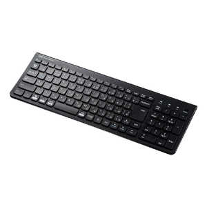 サンワサプライ スリムキーボード ［ワイヤレス /Bluetooth］ ブラック SKB-BT31BK
