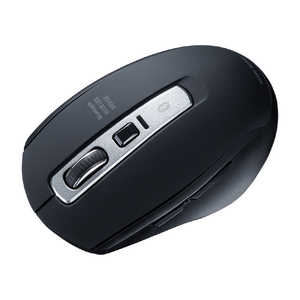 サンワサプライ マウス 静音 [BlueLED /無線(ワイヤレス) /5ボタン /Bluetooth] ブラック MA-BTBL162BK