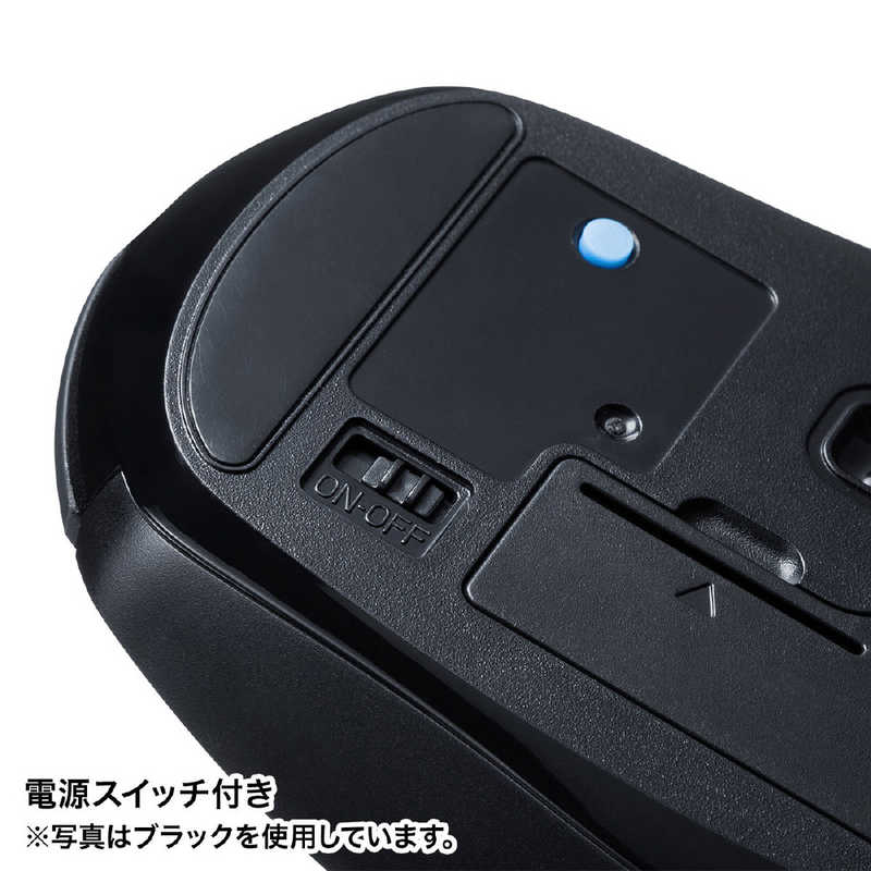 サンワサプライ サンワサプライ マウス 静音 [BlueLED /無線(ワイヤレス) /5ボタン /Bluetooth] レッド MA-BTBL162R MA-BTBL162R