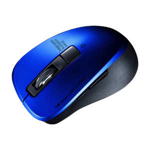 サンワサプライ マウス ブルー  BlueLED  5ボタン  Bluetooth  無線(ワイヤレス)  MA-BTBL155BL
