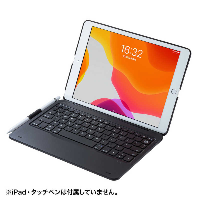サンワサプライ サンワサプライ 10.2インチ iPad(第7世代)用 ケース付きキーボード ブラック SKB-BTIPAD1BK SKB-BTIPAD1BK