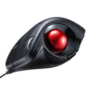 サンワサプライ マウス トラックボール [IR LED /有線 /5ボタン /USB] ブラック MA-TB177BK