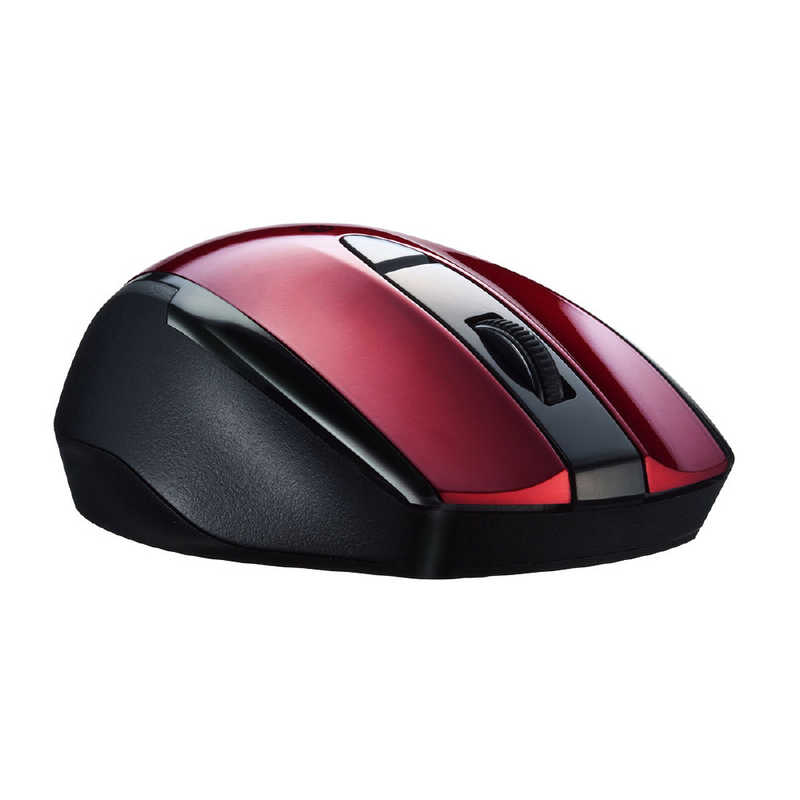 サンワサプライ サンワサプライ マウス SUPER GRIP 静音 [BlueLED /無線(ワイヤレス) /5ボタン /Bluetooth] レッド MA-BTBL167R MA-BTBL167R