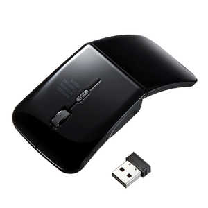 サンワサプライ マウス ブラック [IR LED /無線(ワイヤレス) /3ボタン /USB] MA-WIR117BKN