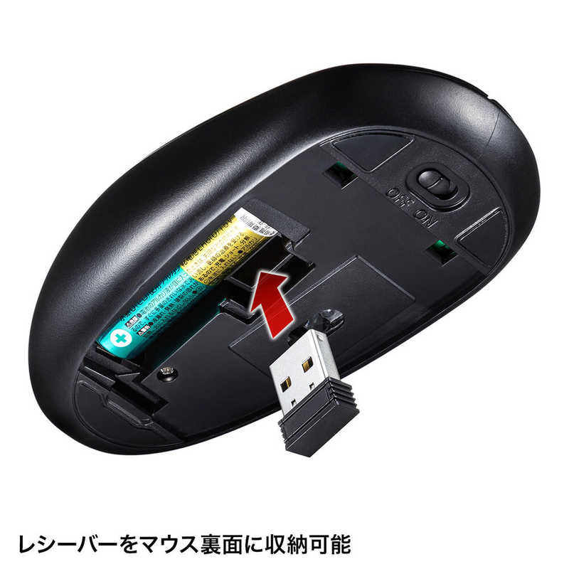 サンワサプライ サンワサプライ テンキー+マウス [ワイヤレス /USB] NTWL23SETBK NTWL23SETBK