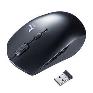 �T�����T�v���C �}�E�X �É� [BlueLED /����(���C�����X) /5�{�^�� /Bluetooth�EUSB] �u���b�N MA-WBTBL193BK