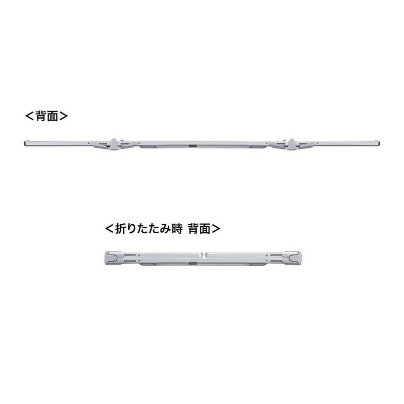 サンワサプライ サンワサプライ キーボード 折りたたみ(Android/iPadOS/iOS/Mac/Windows11対応) ［有線・ワイヤレス /Bluetooth・USB］ ホワイト SKB-BT35W SKB-BT35W
