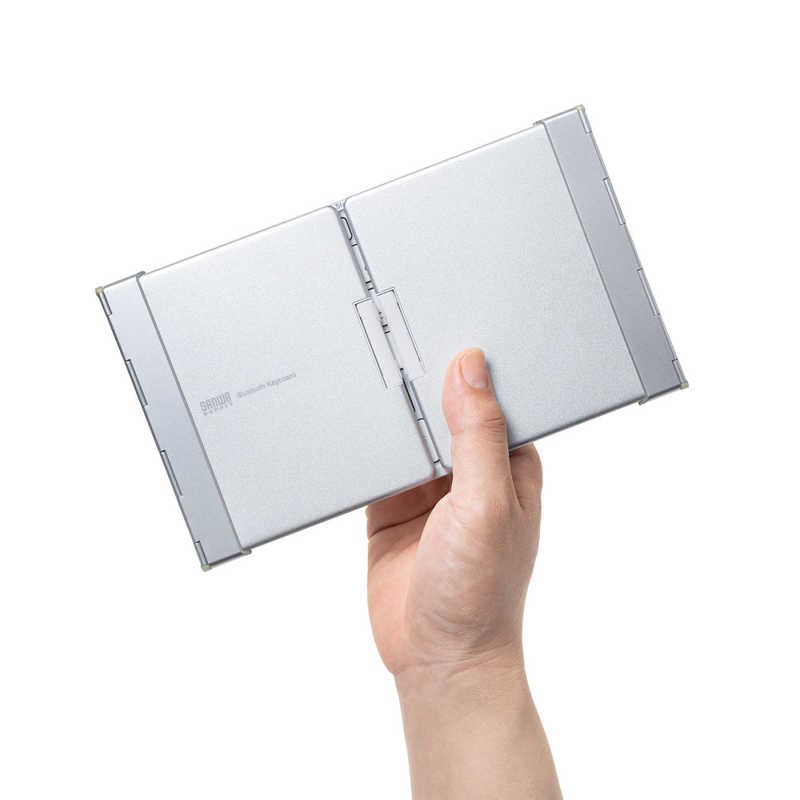 サンワサプライ サンワサプライ キーボード 折りたたみ(Android/iPadOS/iOS/Mac/Windows11対応) ［有線・ワイヤレス /Bluetooth・USB］ ホワイト SKB-BT35W SKB-BT35W