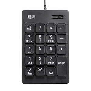 サンワサプライ 抗菌テンキー NT-25UBK サンワサプライ 抗菌テンキー NT-25UBK