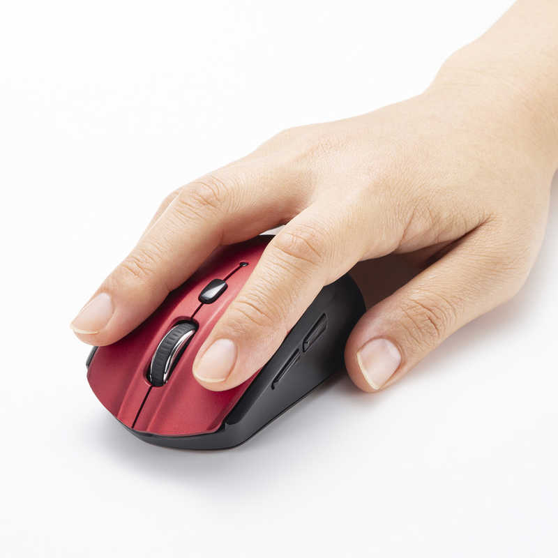 サンワサプライ サンワサプライ マウス [BlueLED /無線(ワイヤレス) /5ボタン /Bluetooth] レッド MA-BB509R MA-BB509R
