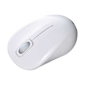 サンワサプライ マウス SIAA抗菌 静音 [BlueLED /無線(ワイヤレス) /3ボタン /Bluetooth] ホワイト MA-BBSK315W