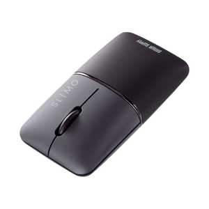 サンワサプライ 静音BluetoothブルーLEDマウス SLIMO (充電式) MABBS310BK