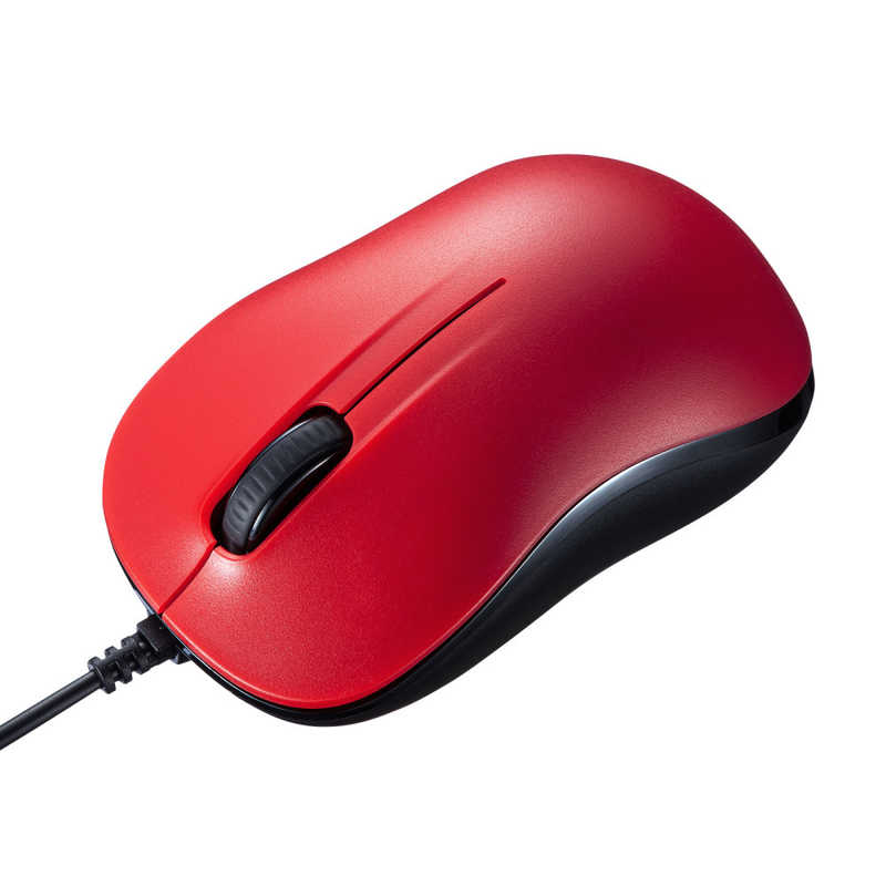 サンワサプライ サンワサプライ マウス [BlueLED /有線 /3ボタン /USB] レッド MA-SBL188RN MA-SBL188RN