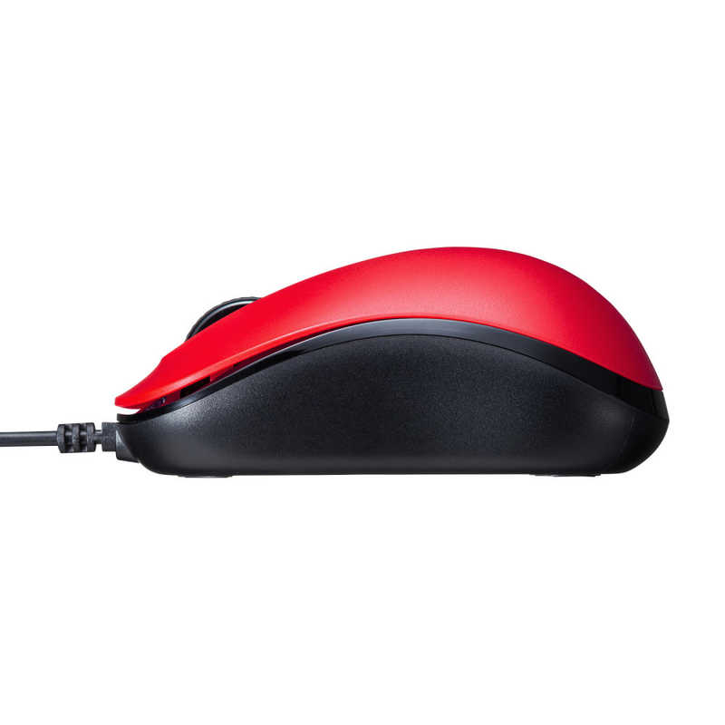 サンワサプライ サンワサプライ マウス [BlueLED /有線 /3ボタン /USB] レッド MA-SBL188RN MA-SBL188RN
