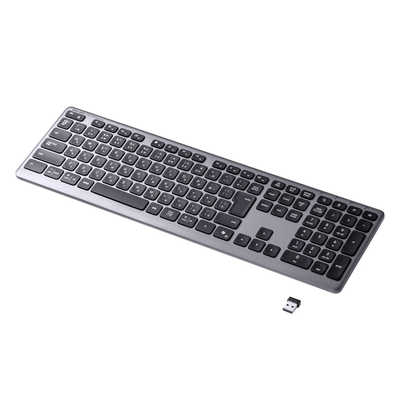 充電式コンパクトワイヤレスキーボード SKB-WI228KN 5台セット サンワサプライ Bluetooth＋2.4Gコンボキーボード SKB-WBT41BK の通販