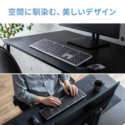 サンワサプライ Bluetooth＋2.4Gコンボキーボード SKB-WBT41BK の通販